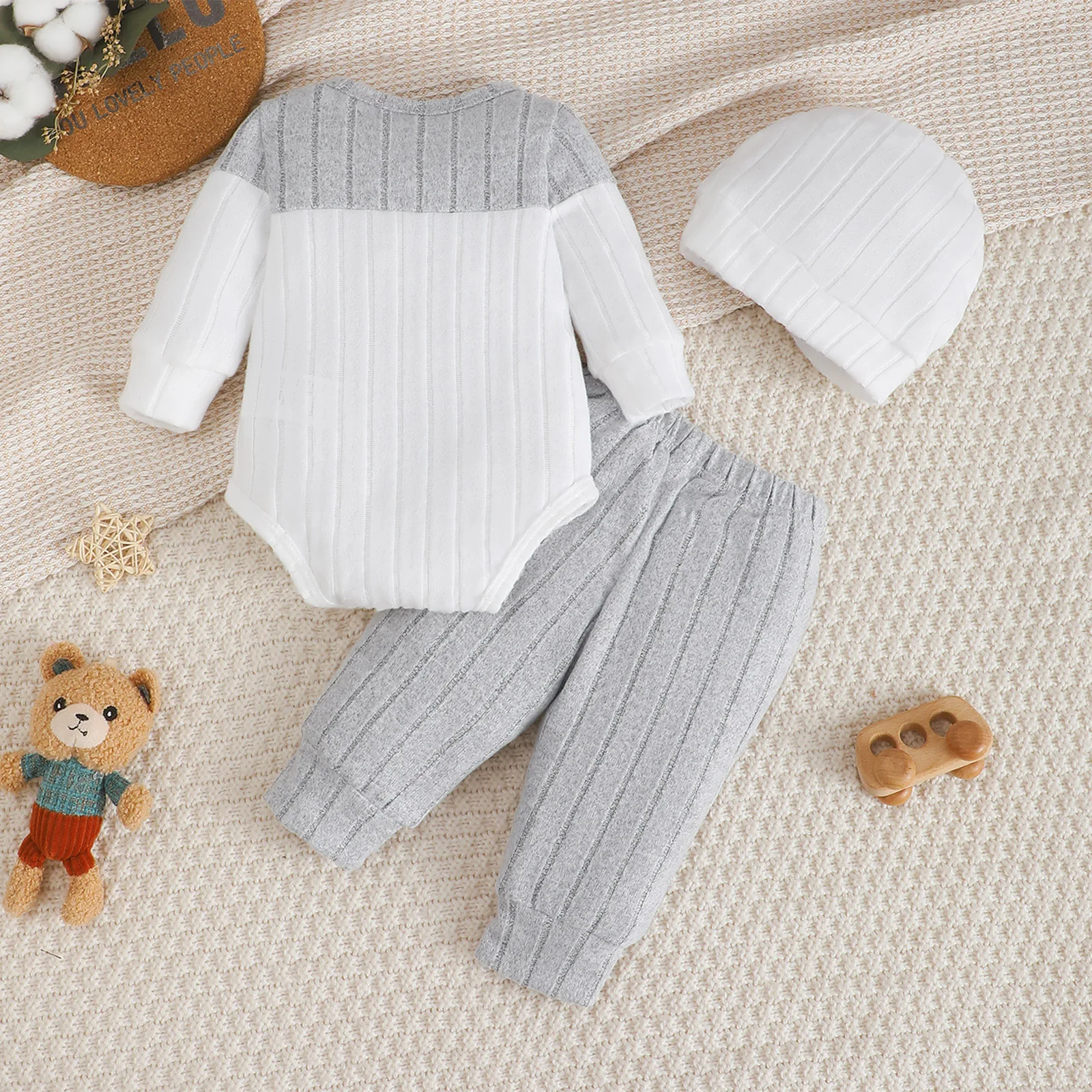 Newborn 3-Piece Long Set — Image 16