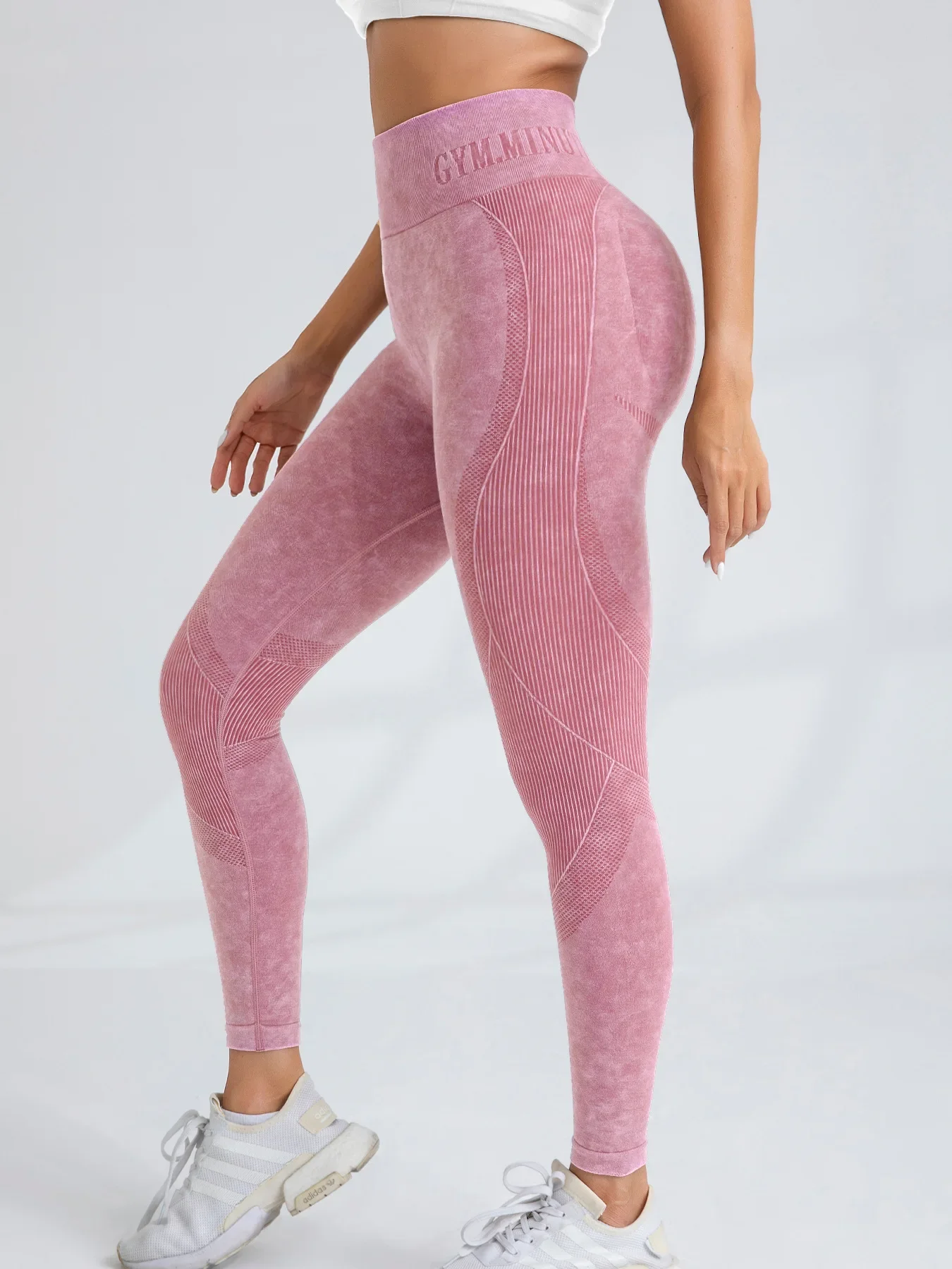 Seamless Hip-Lifting High-Waisted Yoga Pants — Image 46