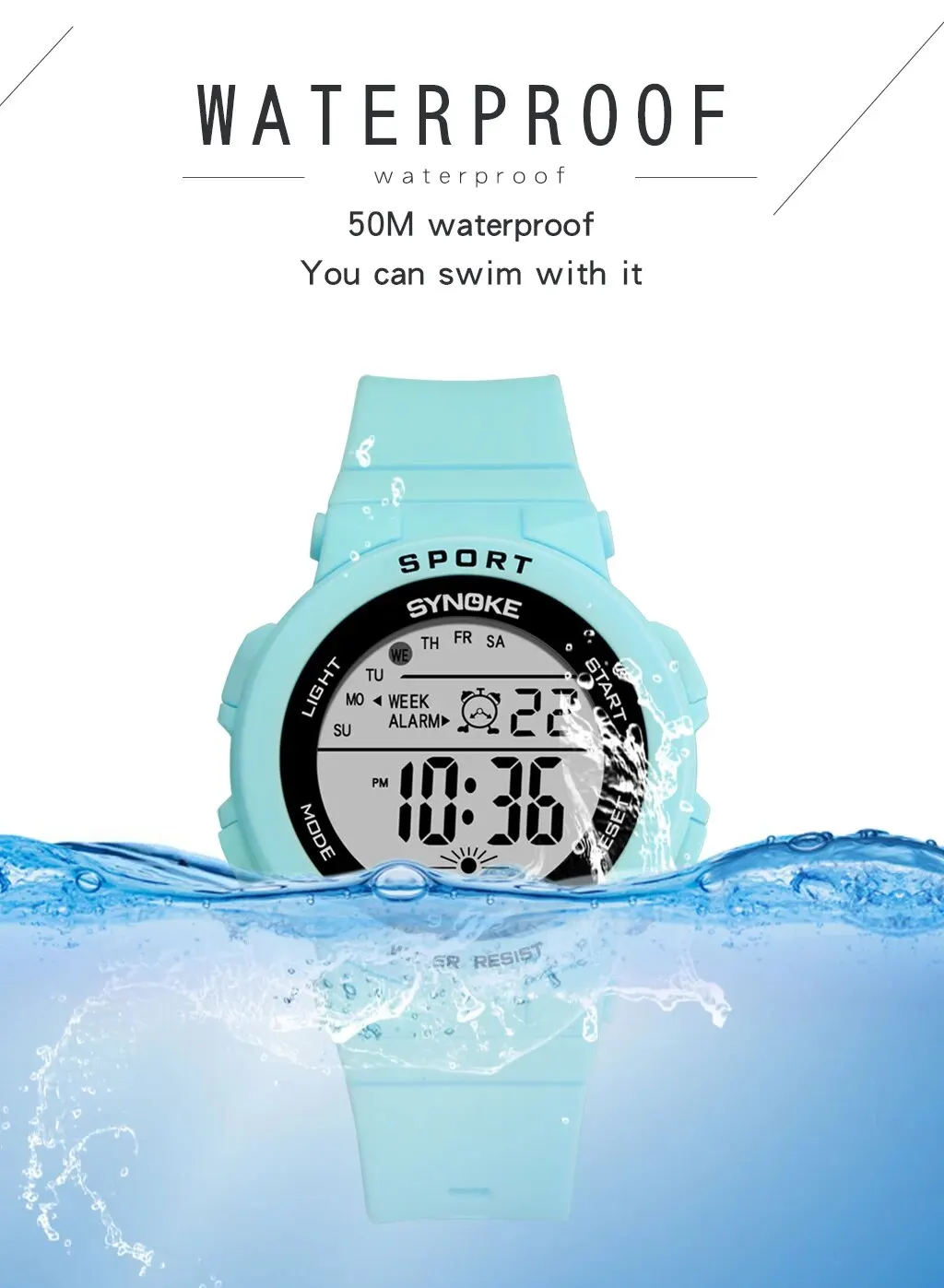 Girls' Water-Resistant Watch — Image 10
