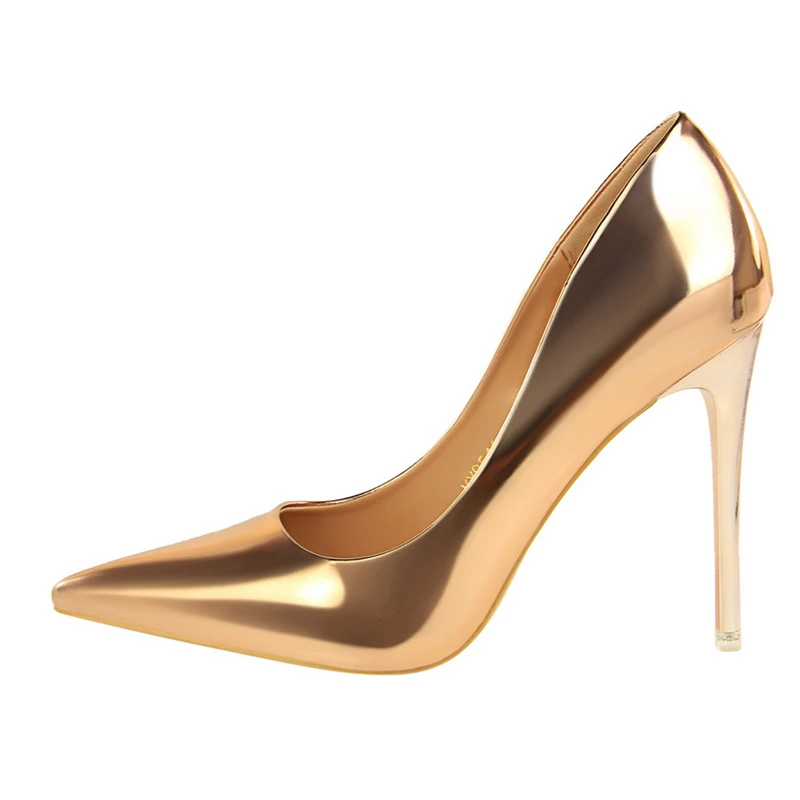 Leather High Heels — Image 11