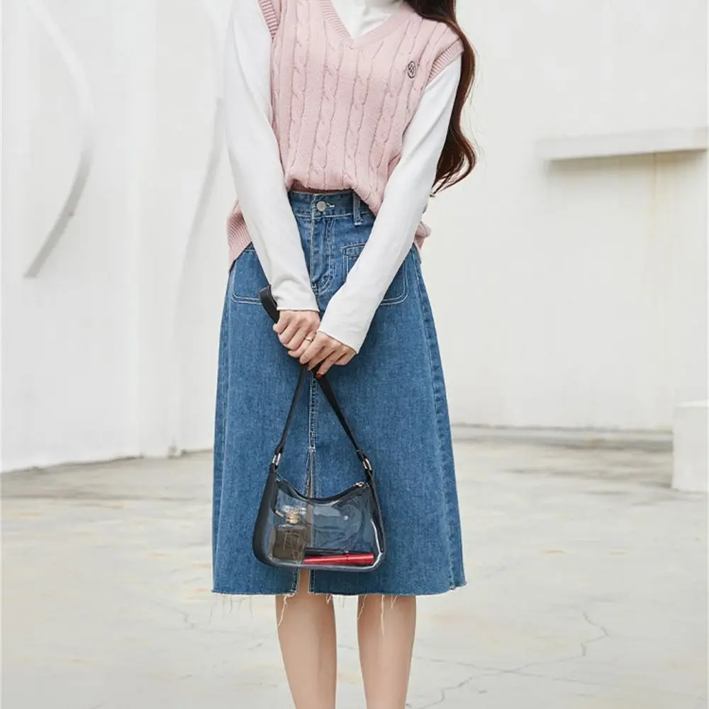 Short Shoulder Bag with Zipper — Image 15