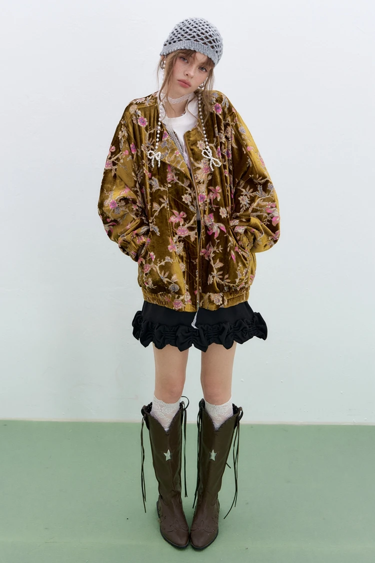Velvet Short Jacket — Image 8