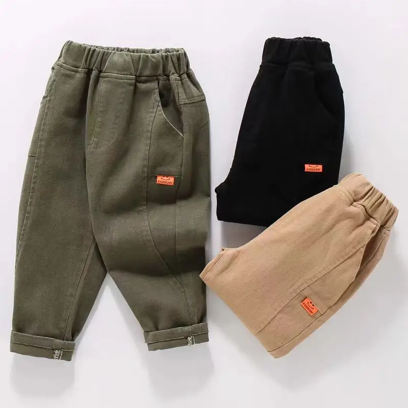 Boys' Cotton Spring Long Pants — Image 6