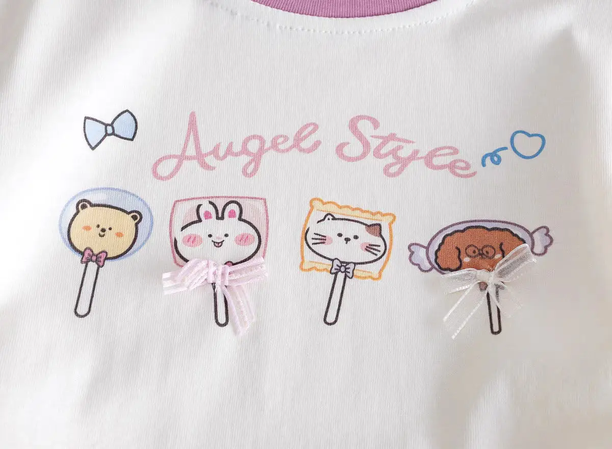 Girls' Short Sleeve Summer Top — Image 8