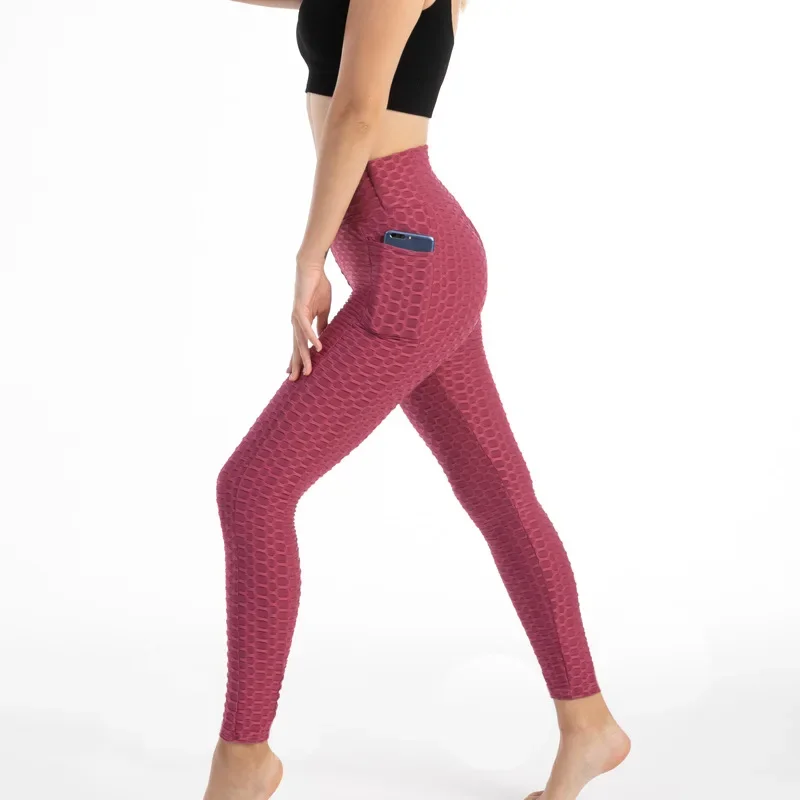 Stretchy Gym Leggings with Pocket — Image 50