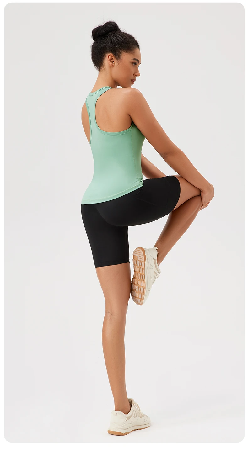 Sleeveless Yoga Fitness Shirt — Image 12