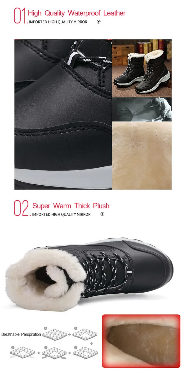 Platform Winter Boots — Image 14
