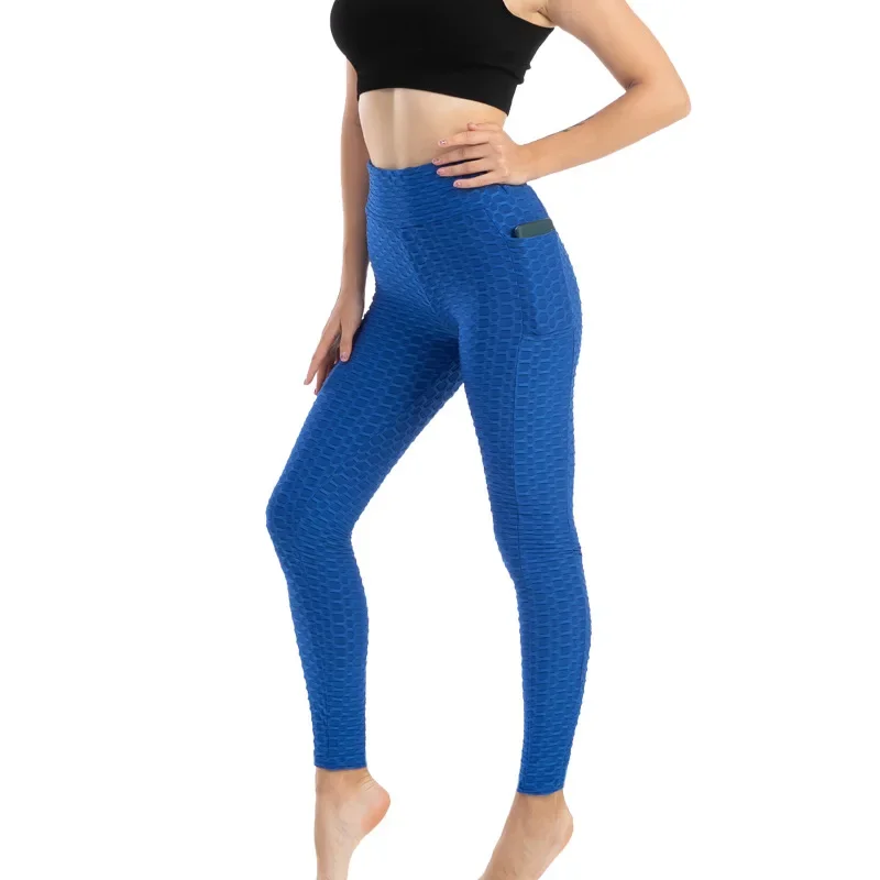Stretchy Gym Leggings with Pocket — Image 34