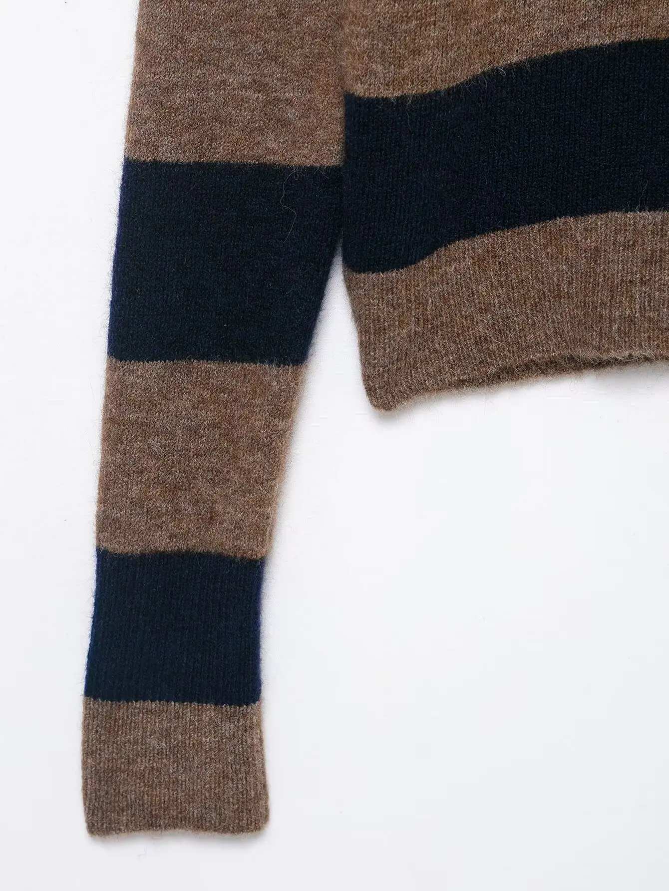 Striped Knitted Cardigan — Image 7