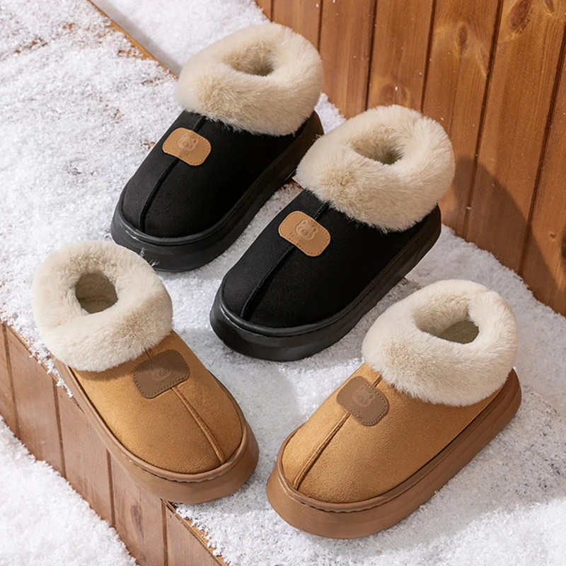 Thick Warm Winter Slippers — Image 5