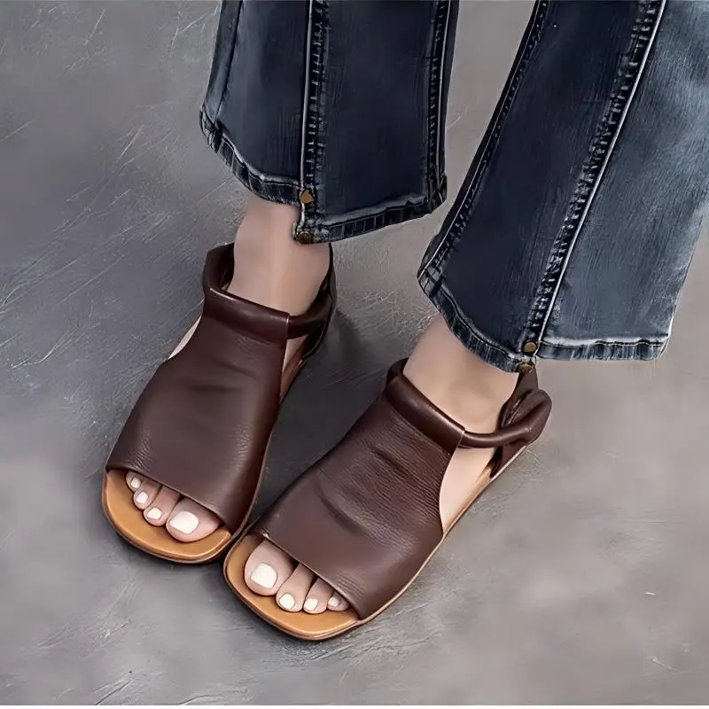 Casual Open-Toe Summer Flat Sandals — Image 6