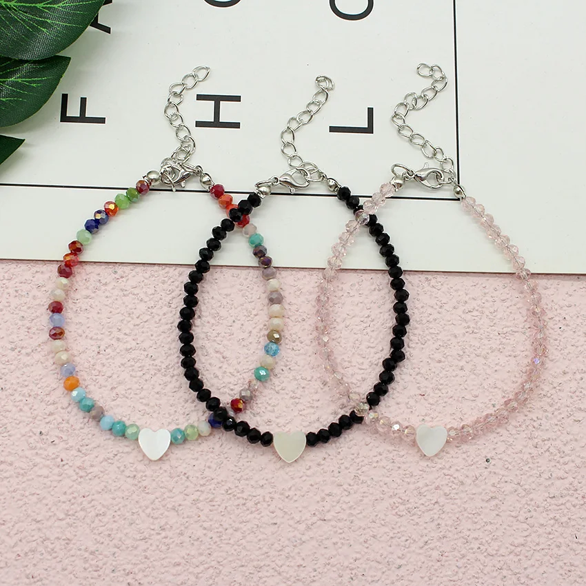Heart Print Summer Anklet