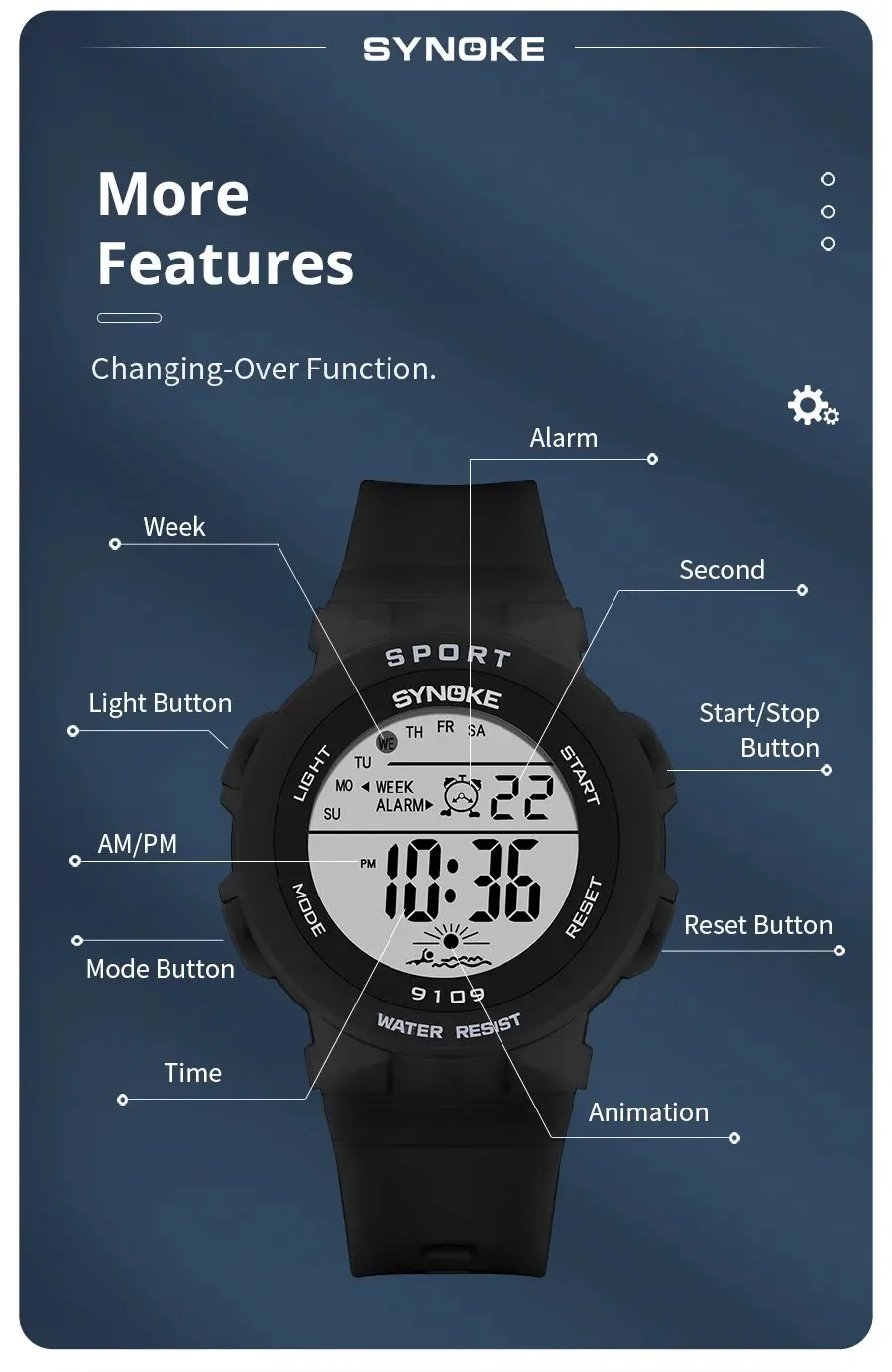 Girls' Water-Resistant Watch — Image 13