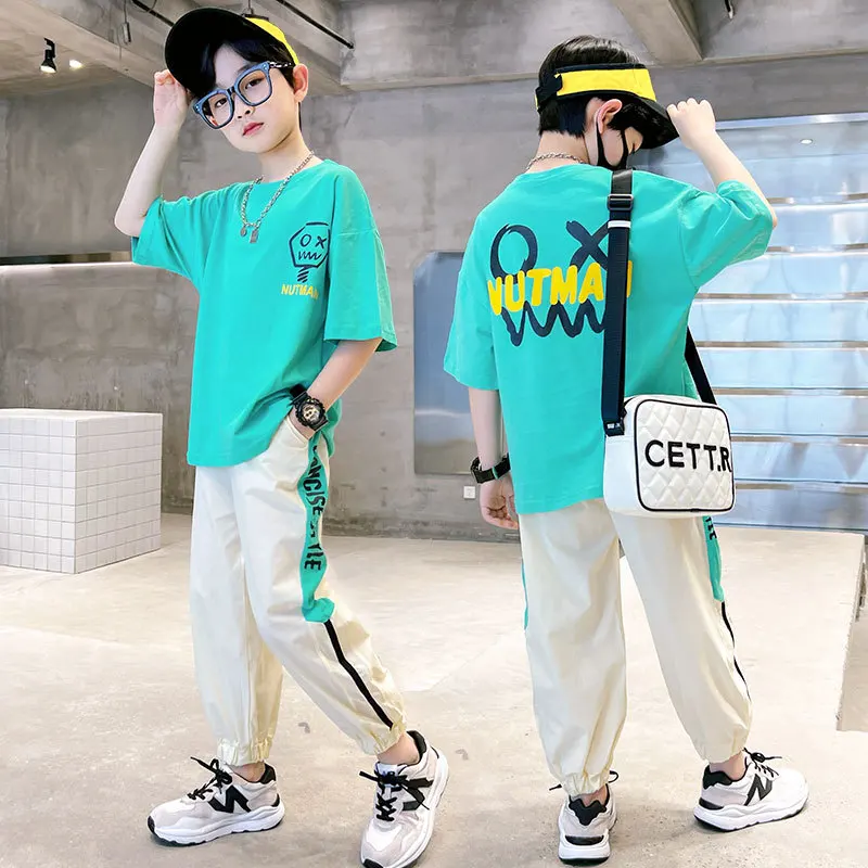 Boys' Cotton Short Sleeve Summer Set — Image 6