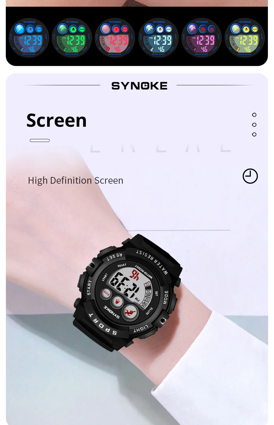 Kids' Colorful Watch — Image 12