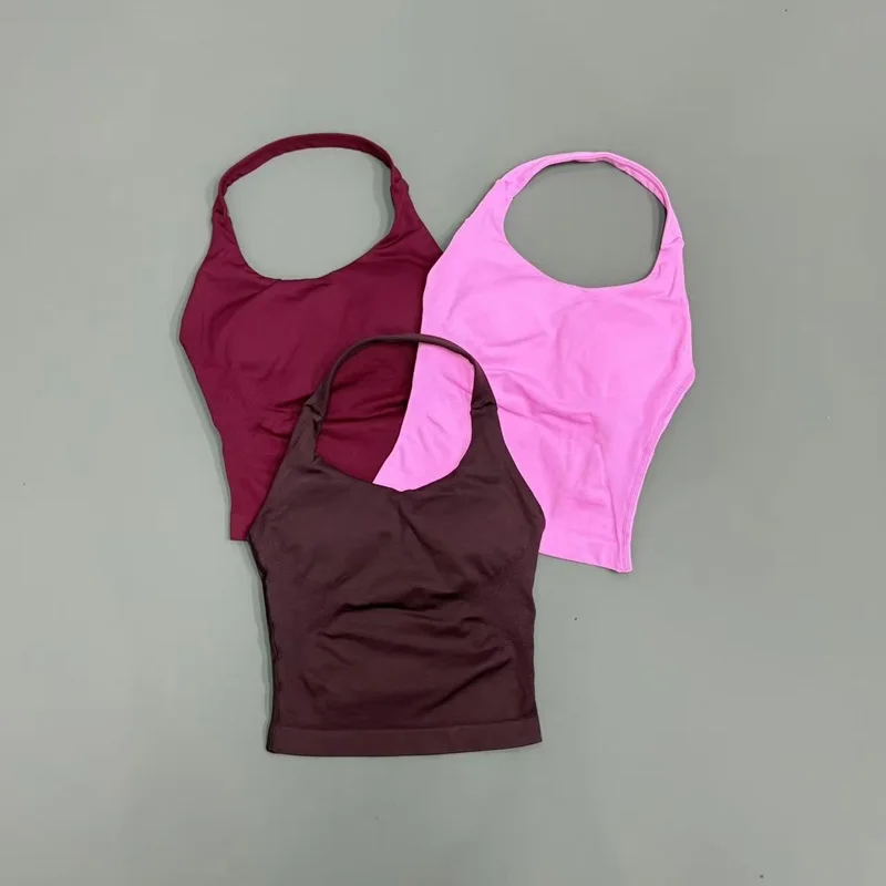 Open-Back Halter Tank Top — Image 7