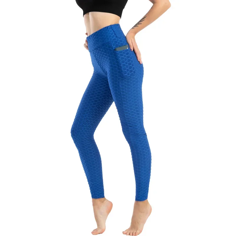 Stretchy Gym Leggings with Pocket — Image 31