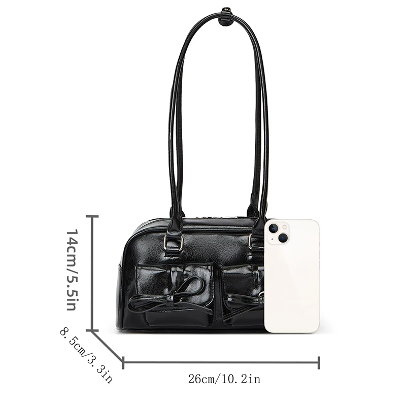 Spring Shoulder Bag with Bow — Image 8