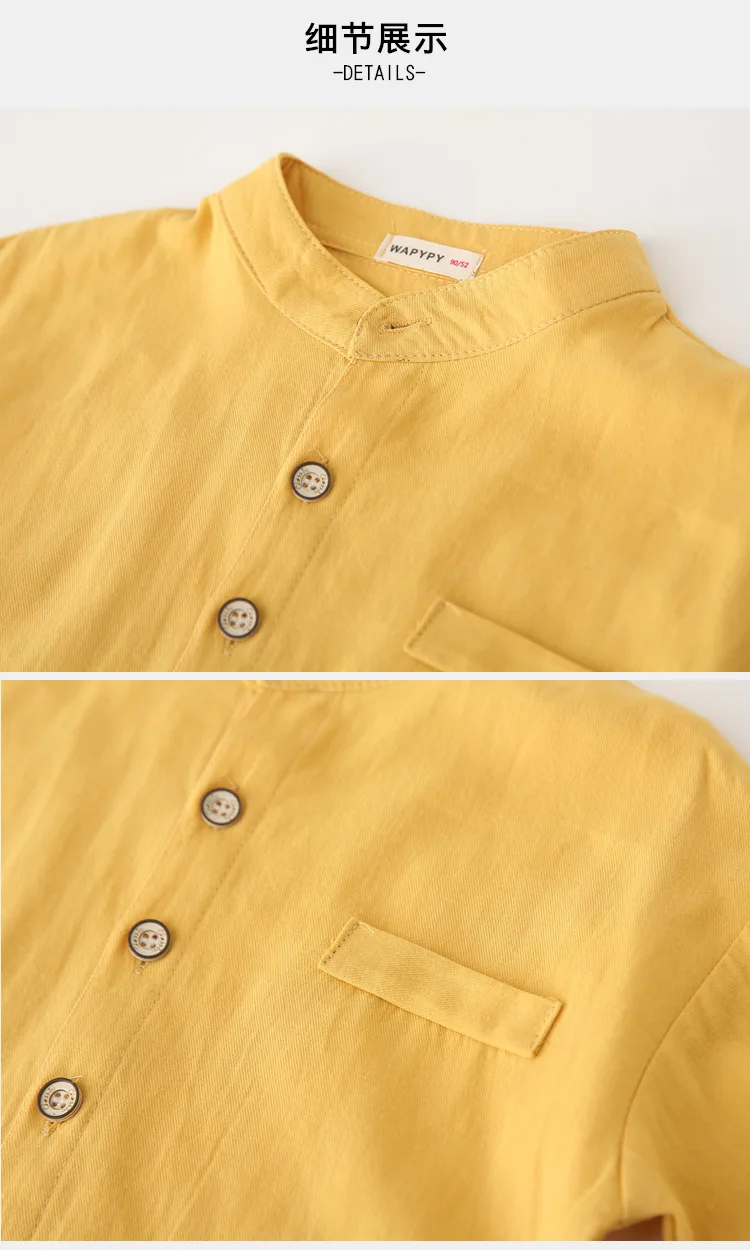 Boys' Elegant Cotton Shirt — Image 10
