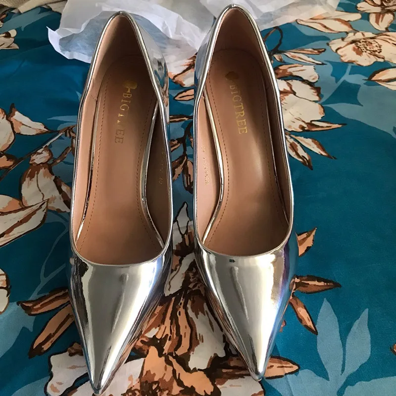 Leather High Heels — Image 10