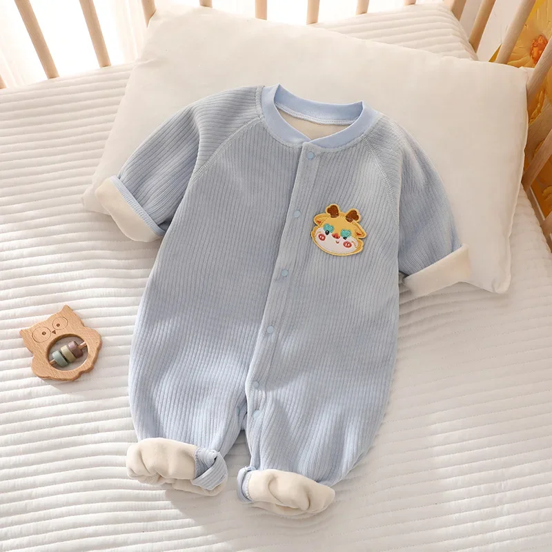 Baby Warm Winter Long Jumpsuit — Image 5