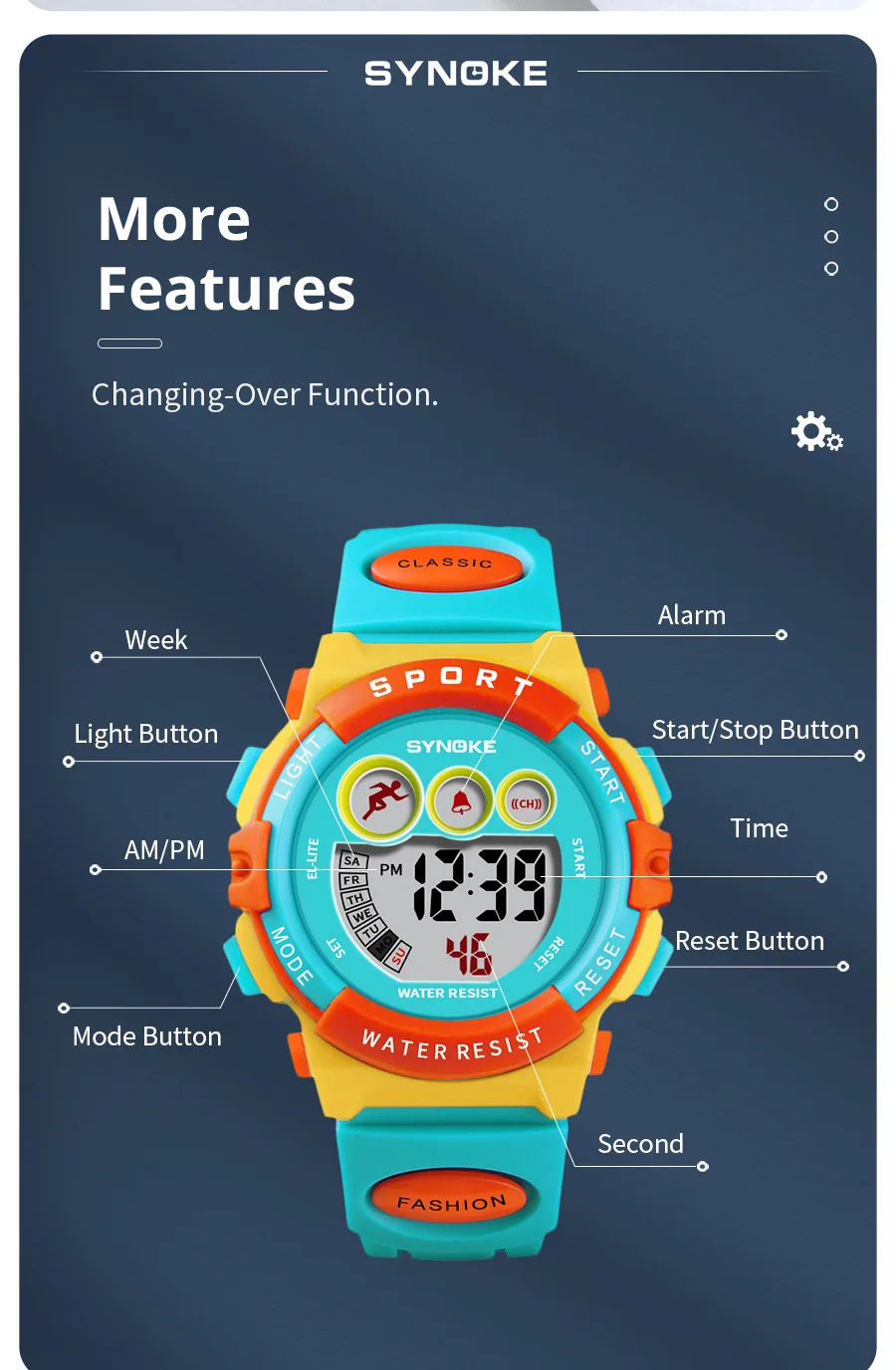 Kids' Colorful Watch — Image 13