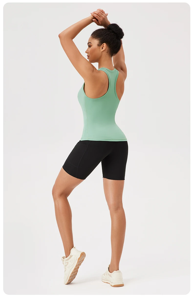 Sleeveless Yoga Fitness Shirt — Image 13