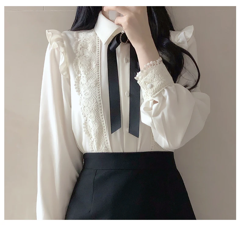 Girls' Preppy Formal Shirt — Image 14