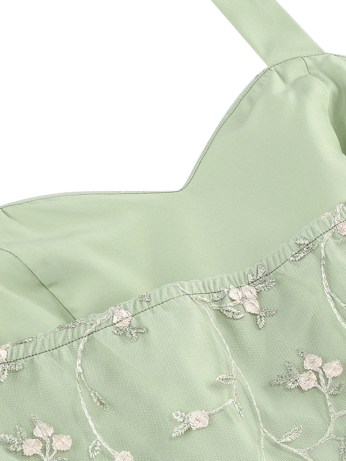Vintage Halter Evening Dress — Image 11