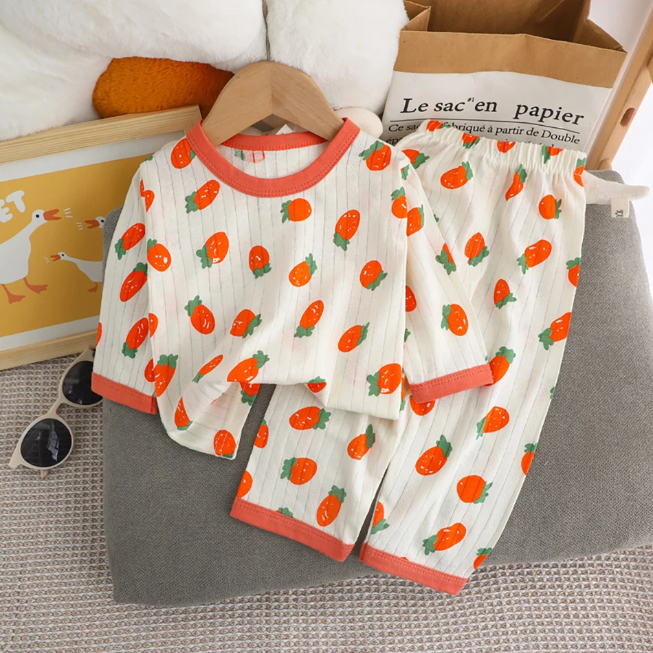 Kids' Long Sleeve Winter Pajamas — Image 12