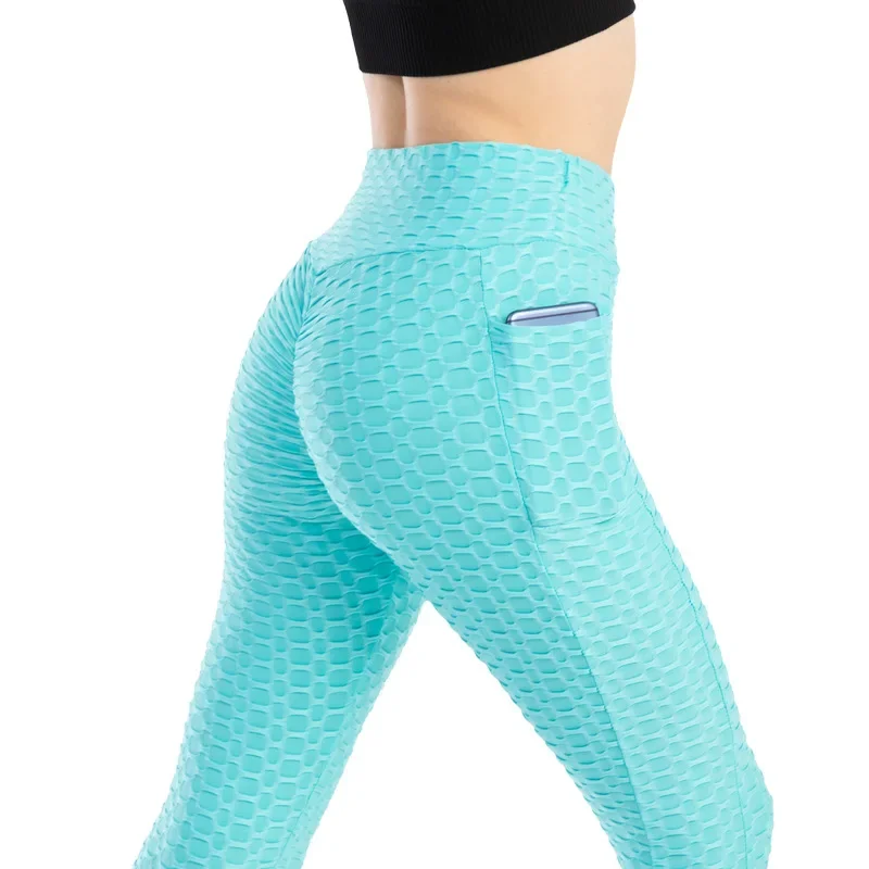 Stretchy Gym Leggings with Pocket — Image 42
