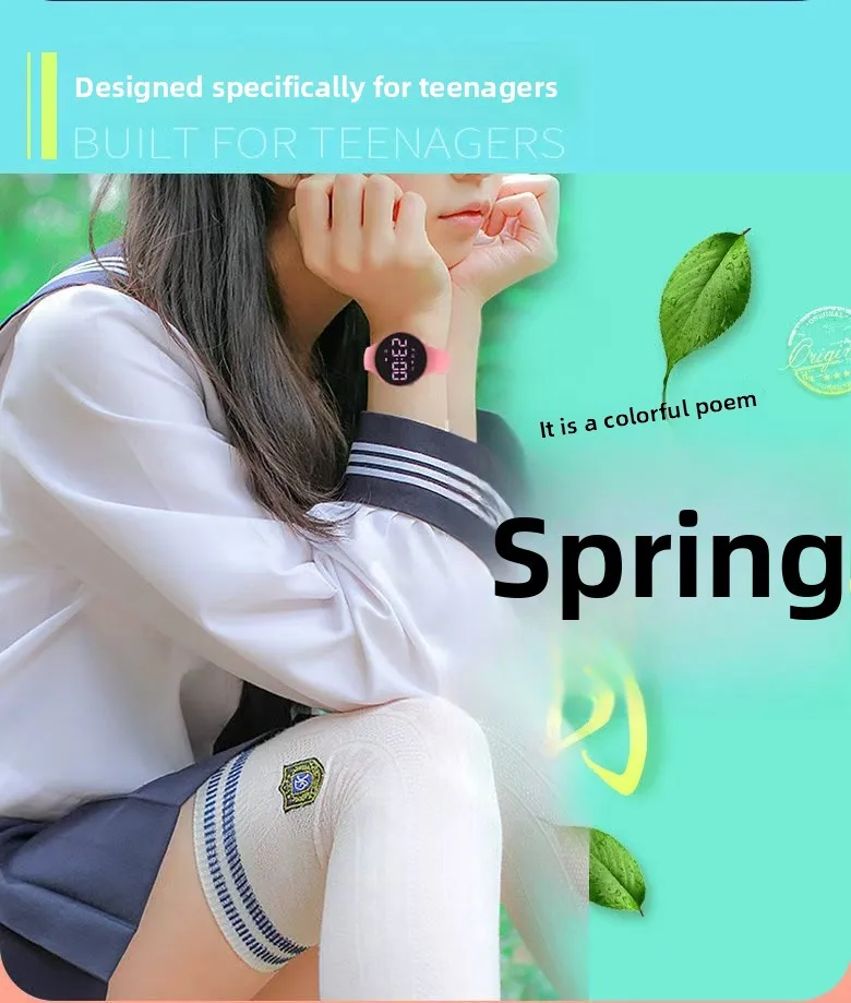 Water-Resistant Luminous Watch for Students — Image 2