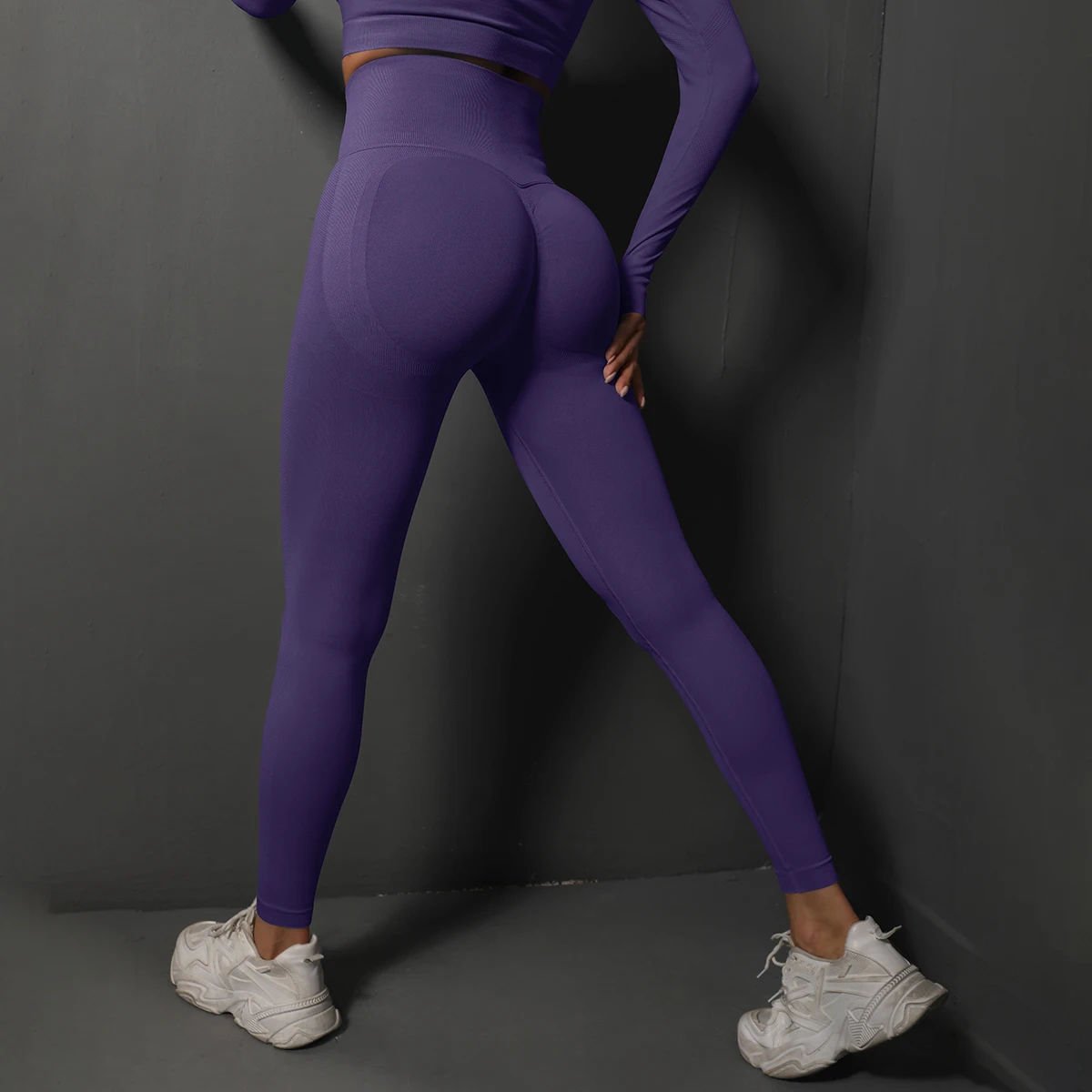 Seamless High-Waisted Leggings — Image 28