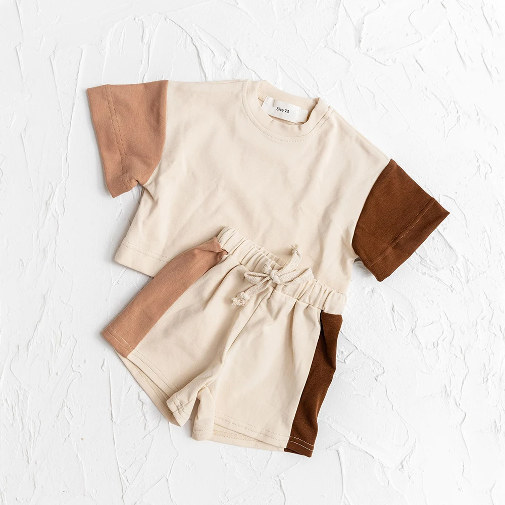 Newborn Cotton Short Sleeve Romper — Image 8