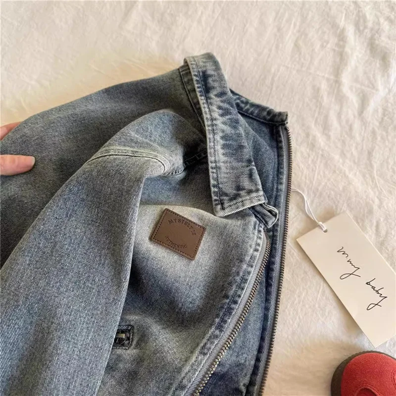 جاكيت أطفال جينز خريفي للأولاد — صورة 7
