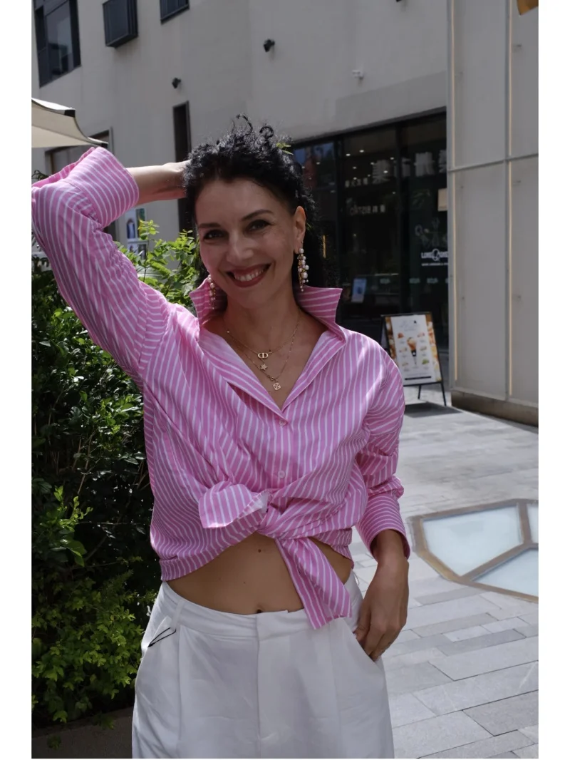 Striped Spring Formal Shirt — Image 29
