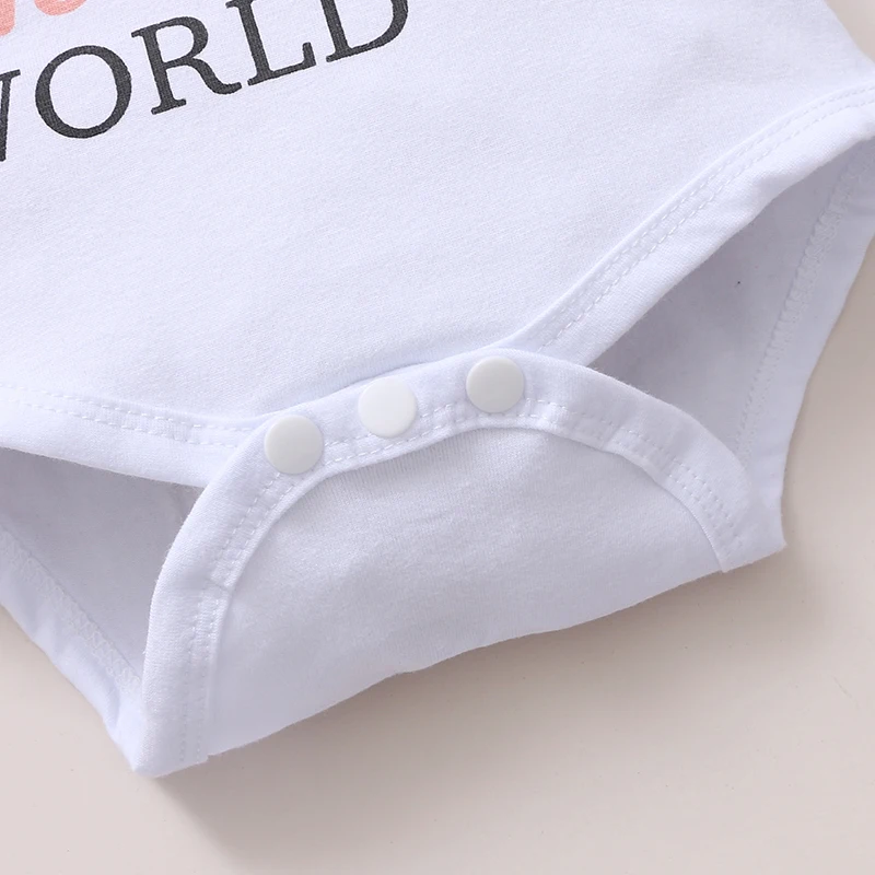 Newborn Long Sleeve Romper — Image 9