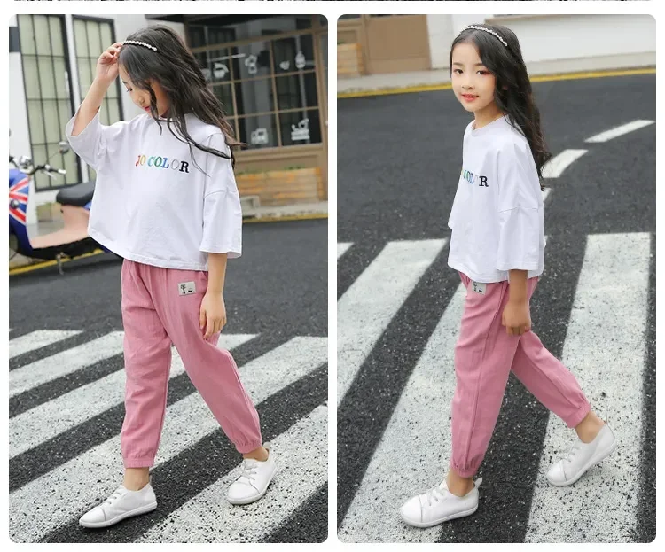 Girls' Cotton Pants — Image 8