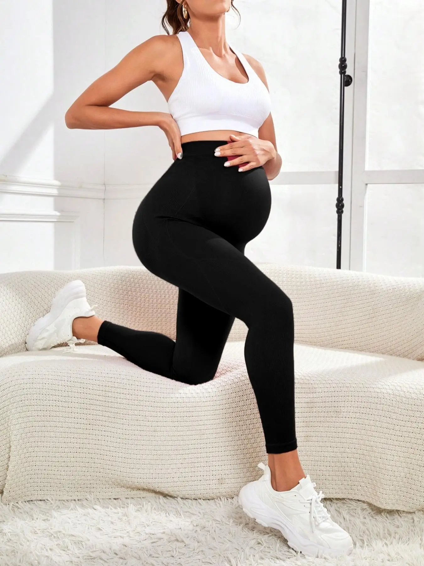 High-Waisted Leggings — Image 8