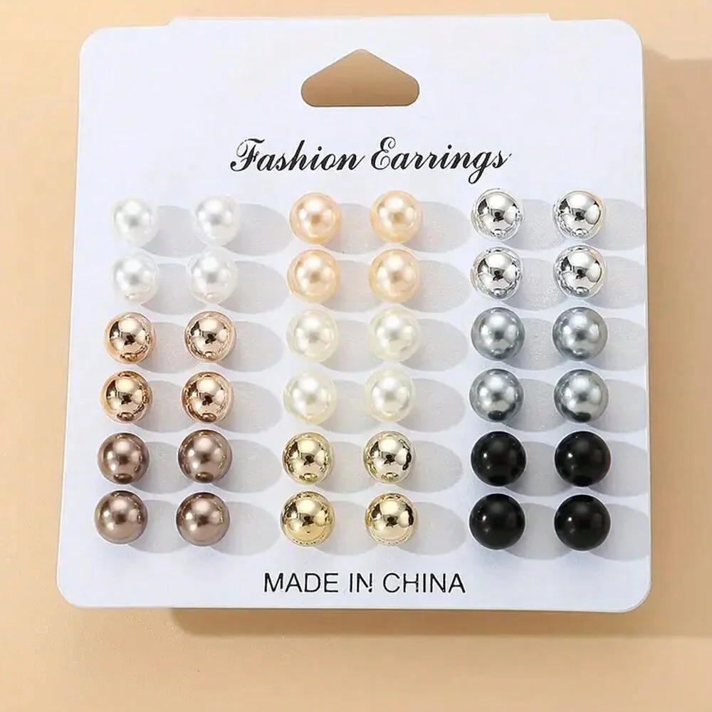 Casual Pearl Earrings