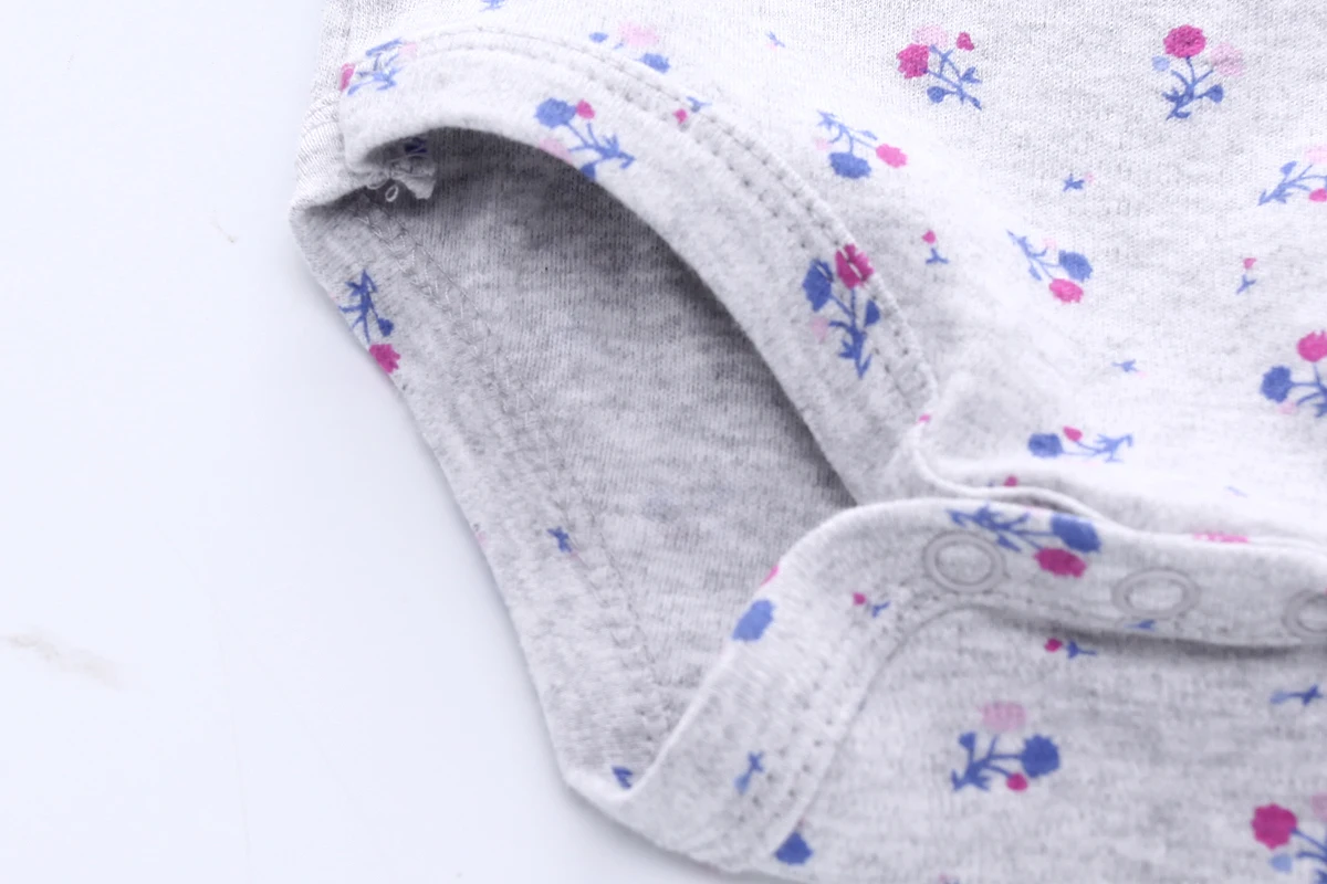 Baby 5-Piece Cotton Romper — Image 5