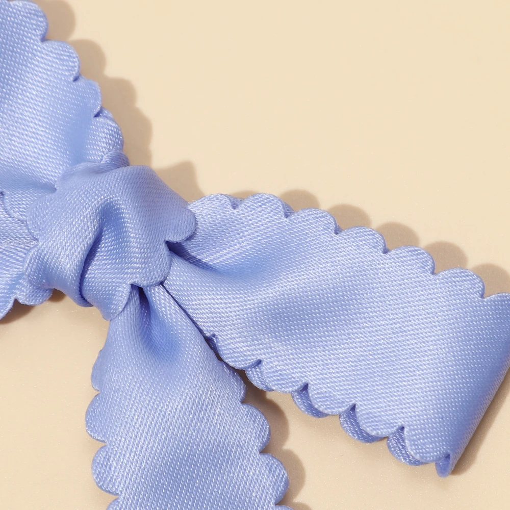 Girls' Elegant Satin Hair Accessory with Bow — Image 9