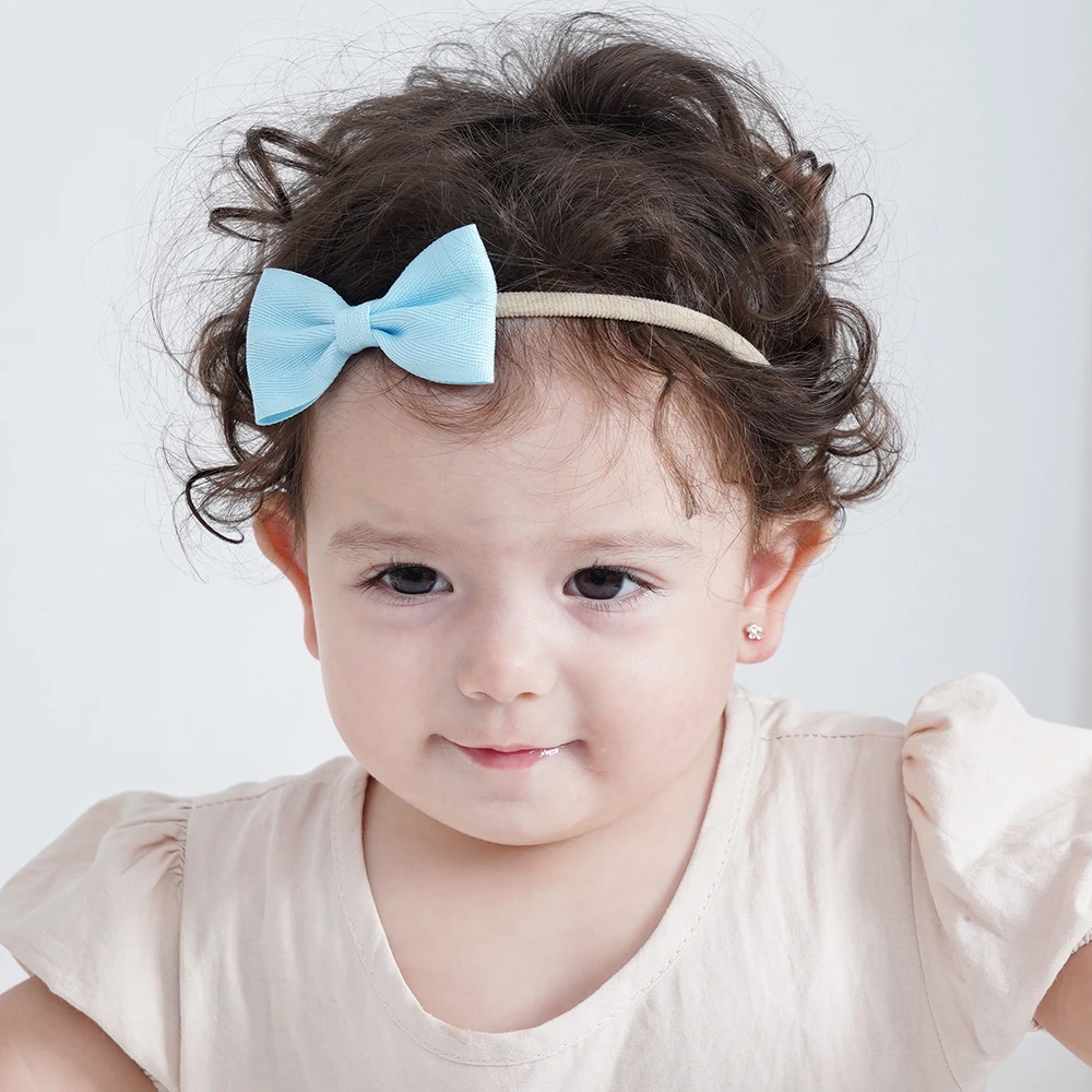 Baby 5-Piece Solid Set with Bow — Image 37