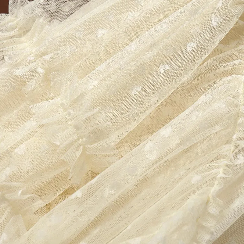 Mesh High-Waisted Skirt — Image 45