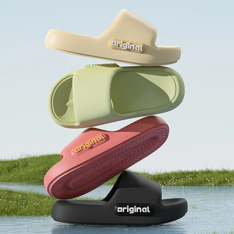 Solid Platform Summer Slippers — Image 2
