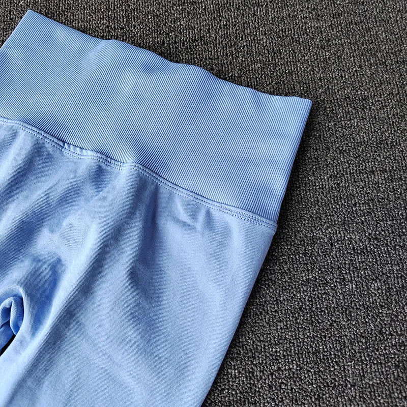 Solid High-Waisted Leggings — Image 6