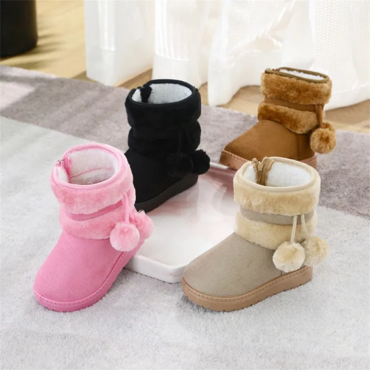 Girls' Thick Warm Boots — Image 8