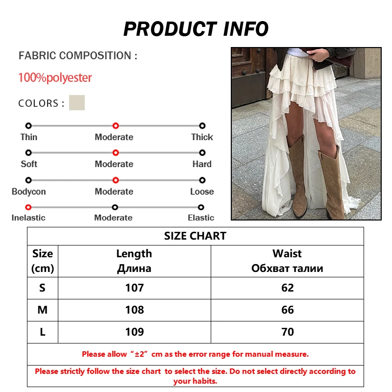 Casual Loose Pleated Skirt — Image 7