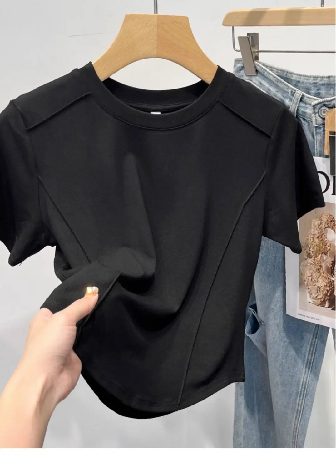 Cotton Short T-Shirt — Image 13