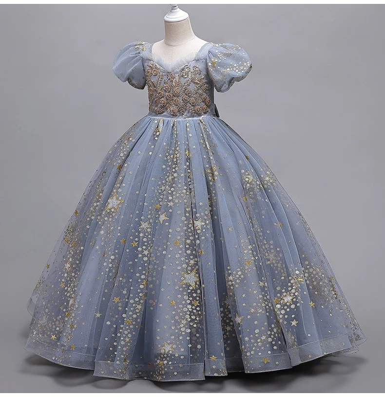Girls' Sleeveless Summer Long Dress — Image 4